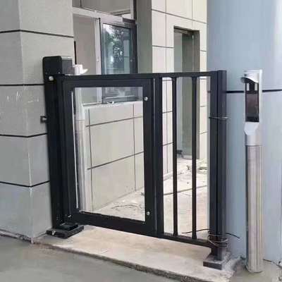 重庆市渝中区小区人行通道电动门广告门栅栏门人脸识别门禁